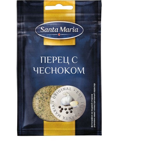 Santa Maria Перец с чесноком, 30 гр 