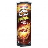 Pringles чипсы картофельные острые с пряным вкусом, 165 гр