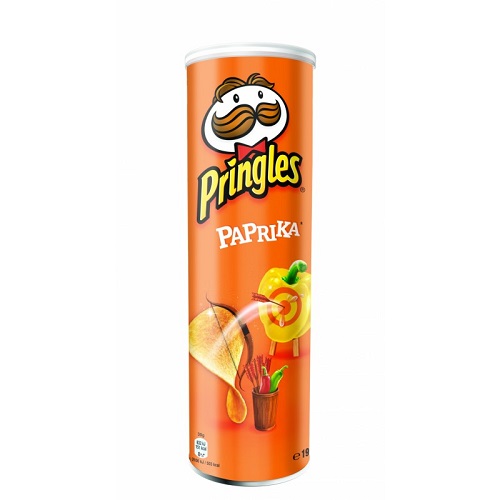 Pringles чипсы картофельные Паприка, 165 гр