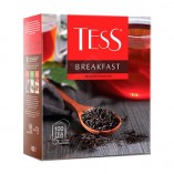 Tess черный чай Breakfast, 100 пакетиков