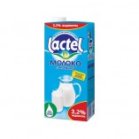 Молоко Lactel с витамином D 3,2%, 1л
