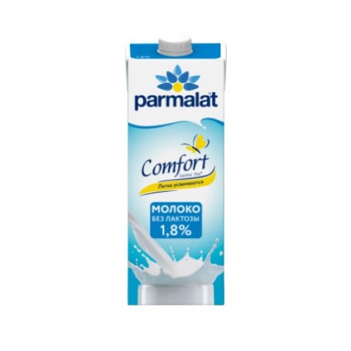 Parmalat молоко Comfort безлактозное 1,8%, 1л