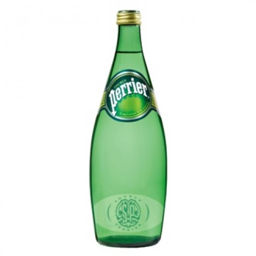 Минеральная вода Perrier Naturel 0,75 л, стекло, 12 шт