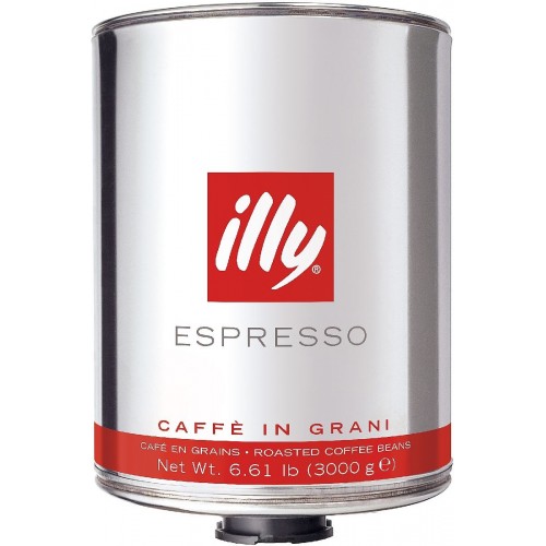 illy Espresso Caffe, зерно, средняя обжарка, 3000 гр.