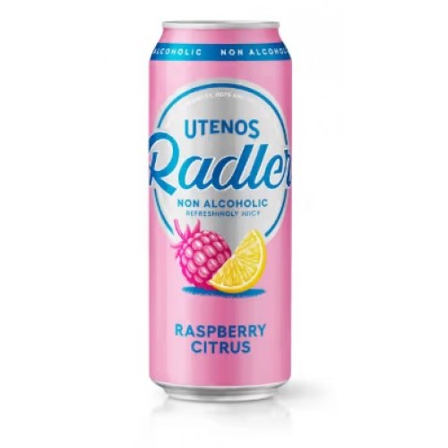 Utenos пиво безалкогольное со вкусом Малина-Цитрус, 500 мл Utenos пиво безалкогольное со вкусом Малина-Цитрус, 500 мл