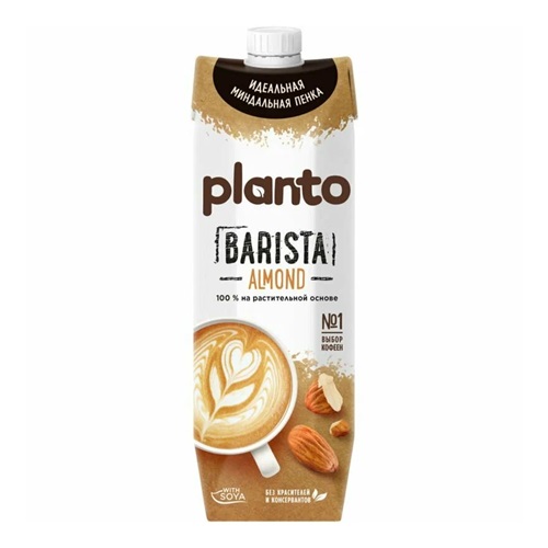 Planto Barista миндальное молоко, 1л