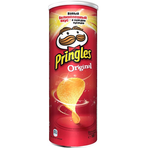 Pringles чипсы картофельные Original, 165 гр