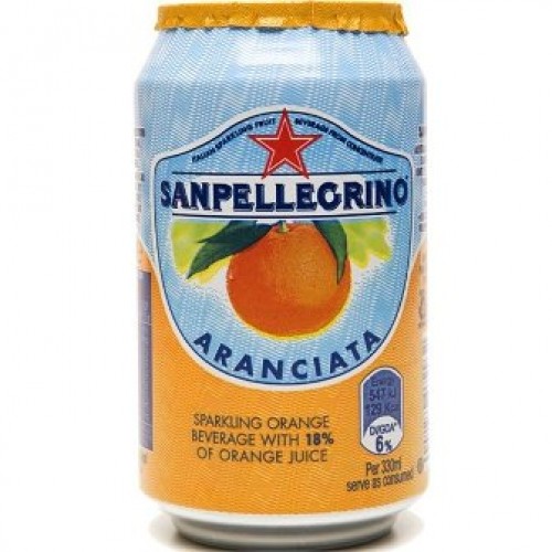 San Pellegrino сокосодержащий напиток Aranciata, 330 мл